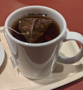 カフェ・ベローチェのルイボスミントティー(2026.1時点)